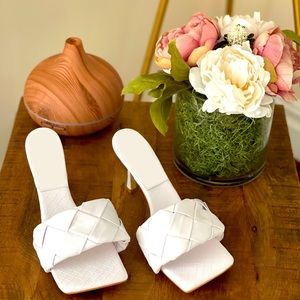 Shoes only wore once or twice.